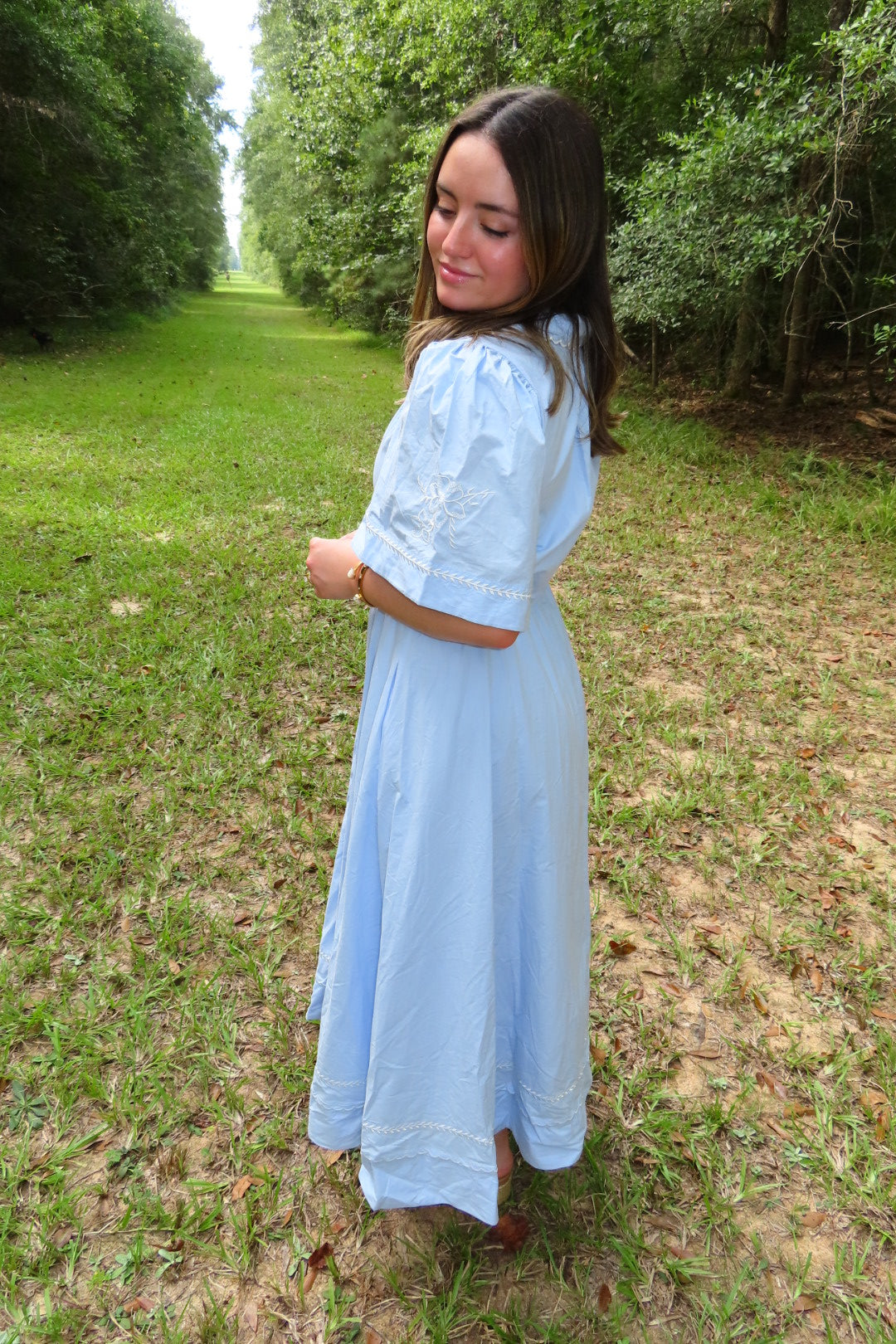 Blue Skies Maxi Dress