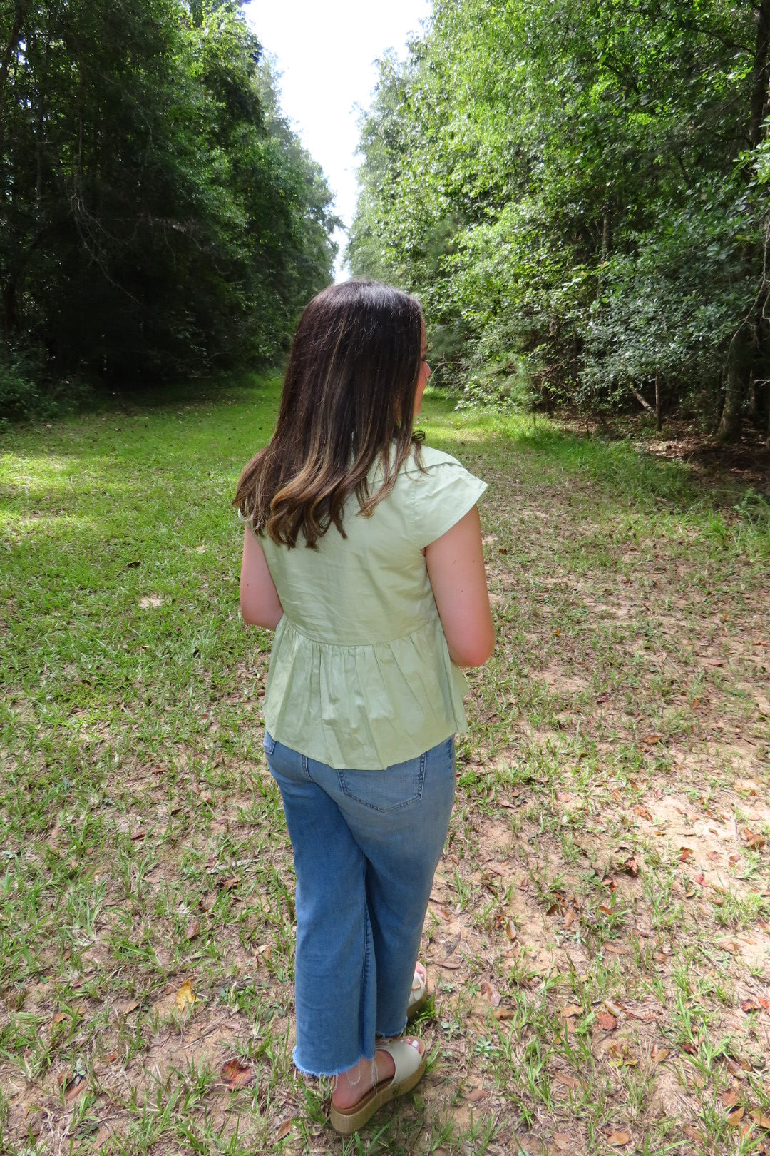 Willow Peplum Top