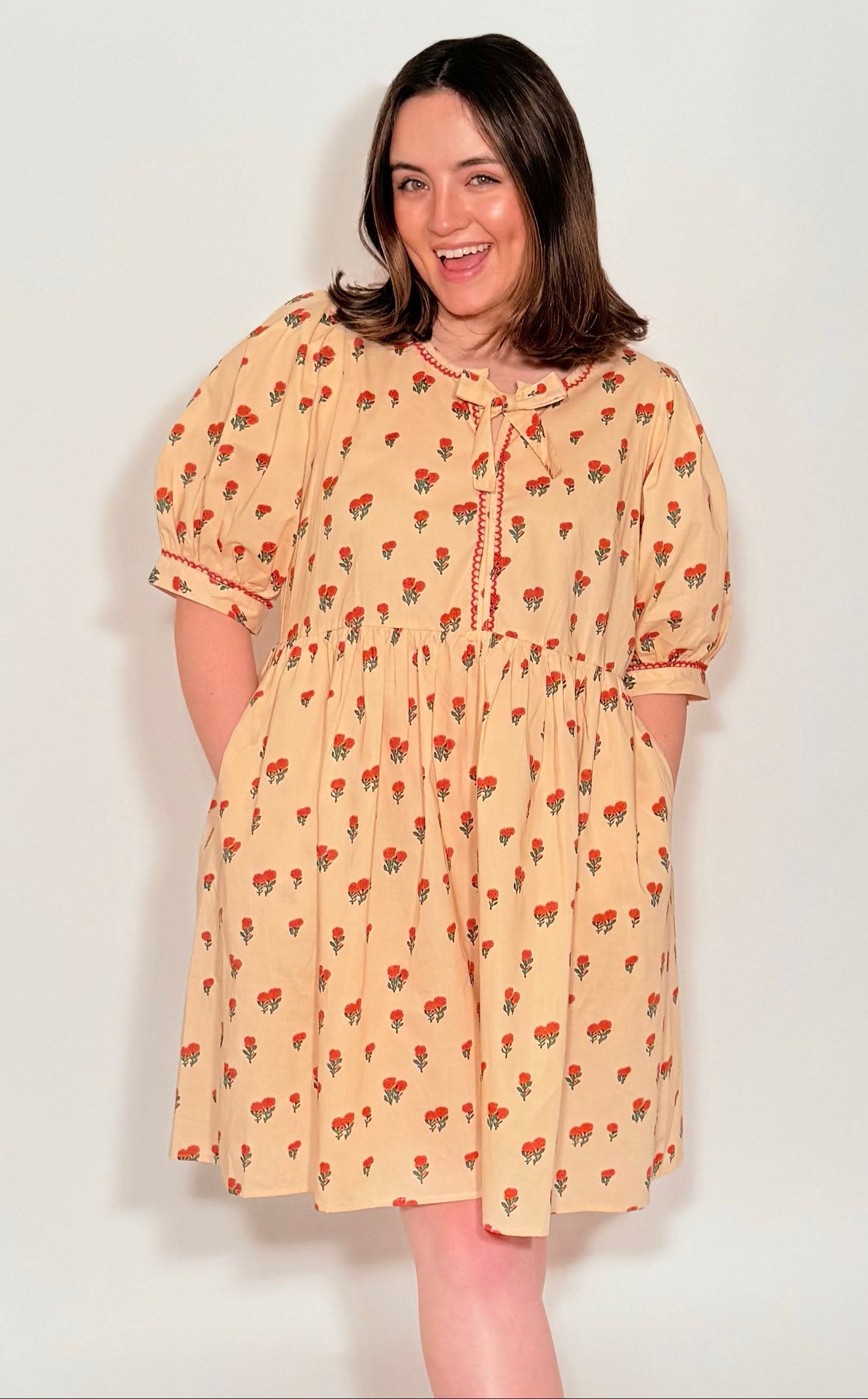 Marigold Babydoll Dress