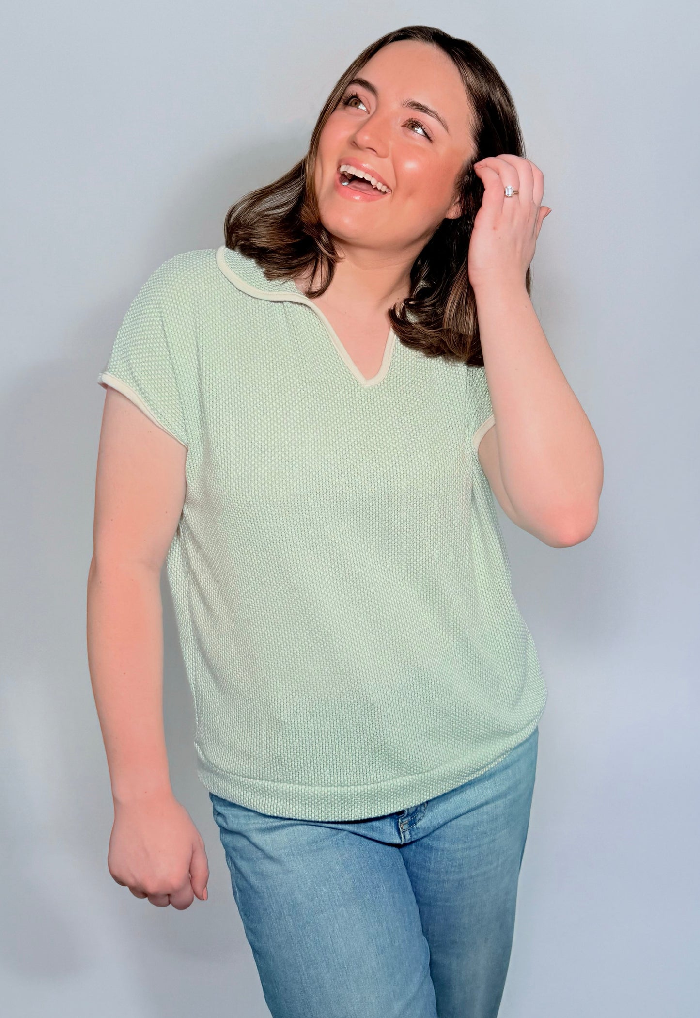 Clover Knit Top