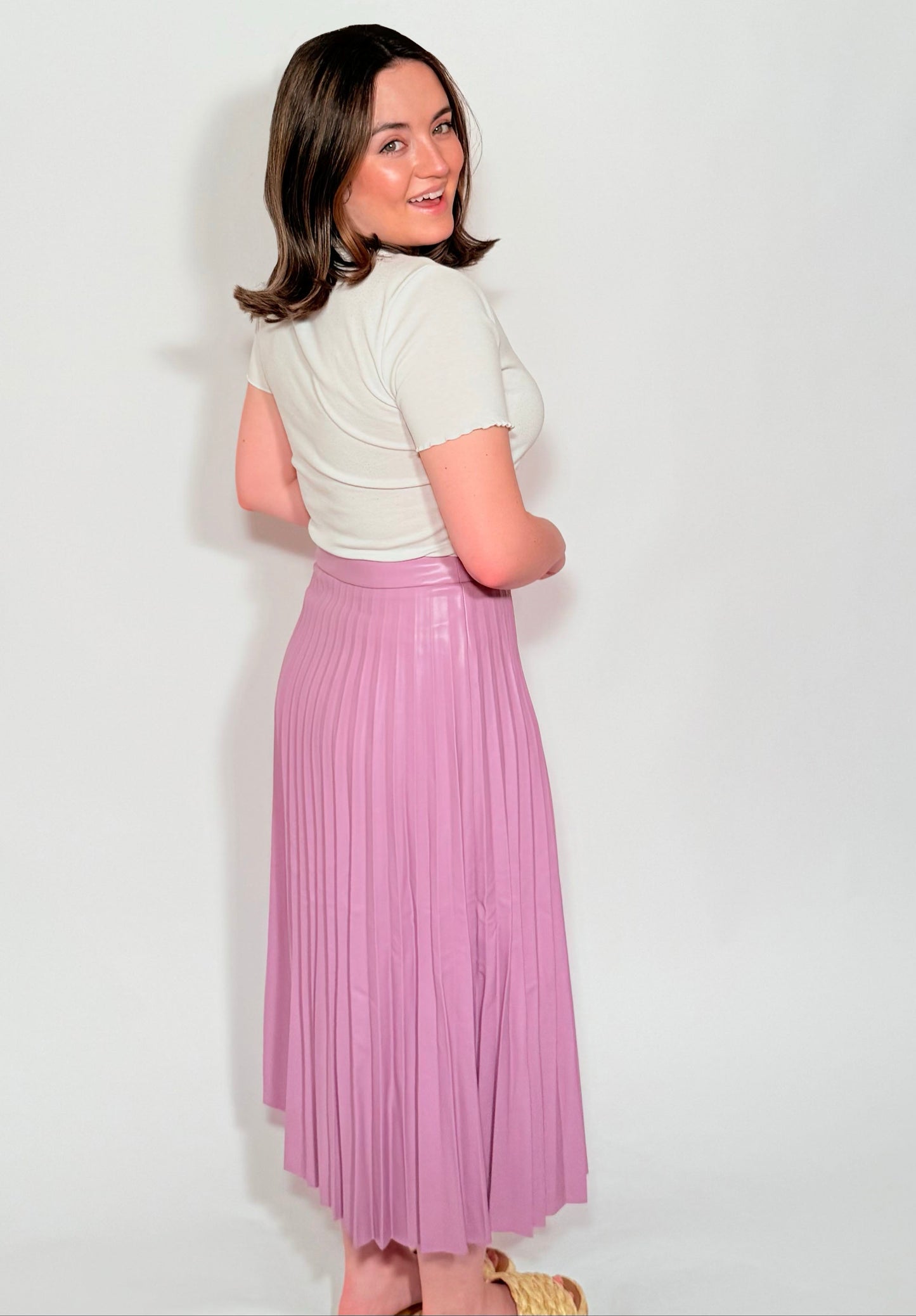 Lilac Midi Skirt