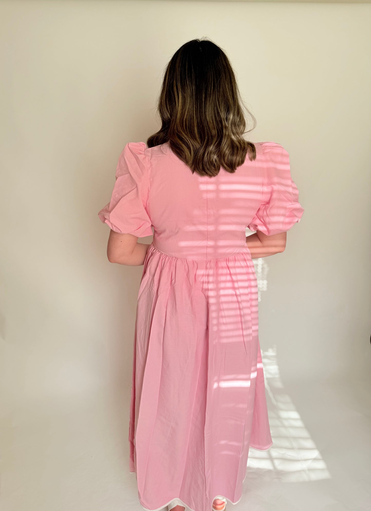 Blushing Bow Maxi Dress