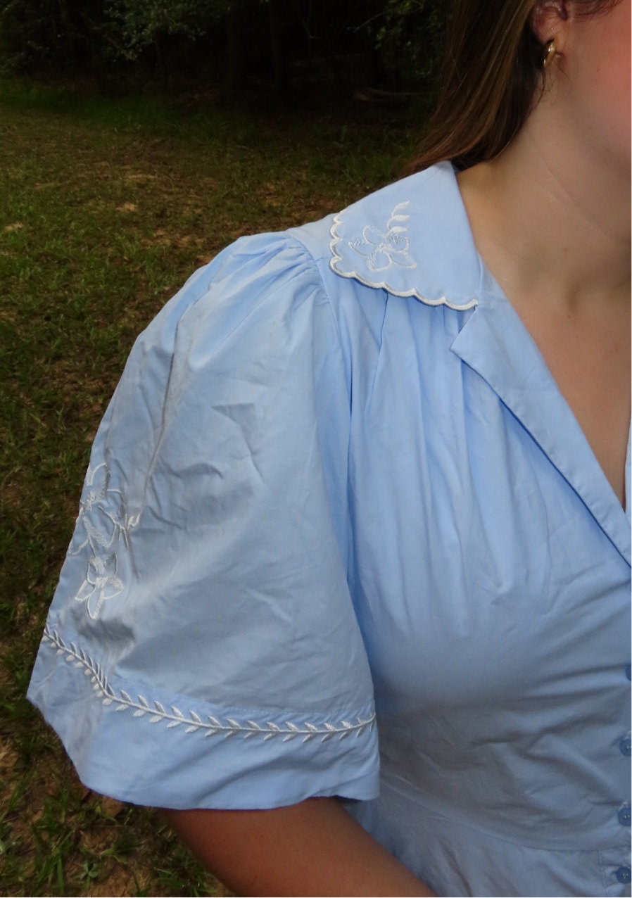 Blue Skies Maxi Dress