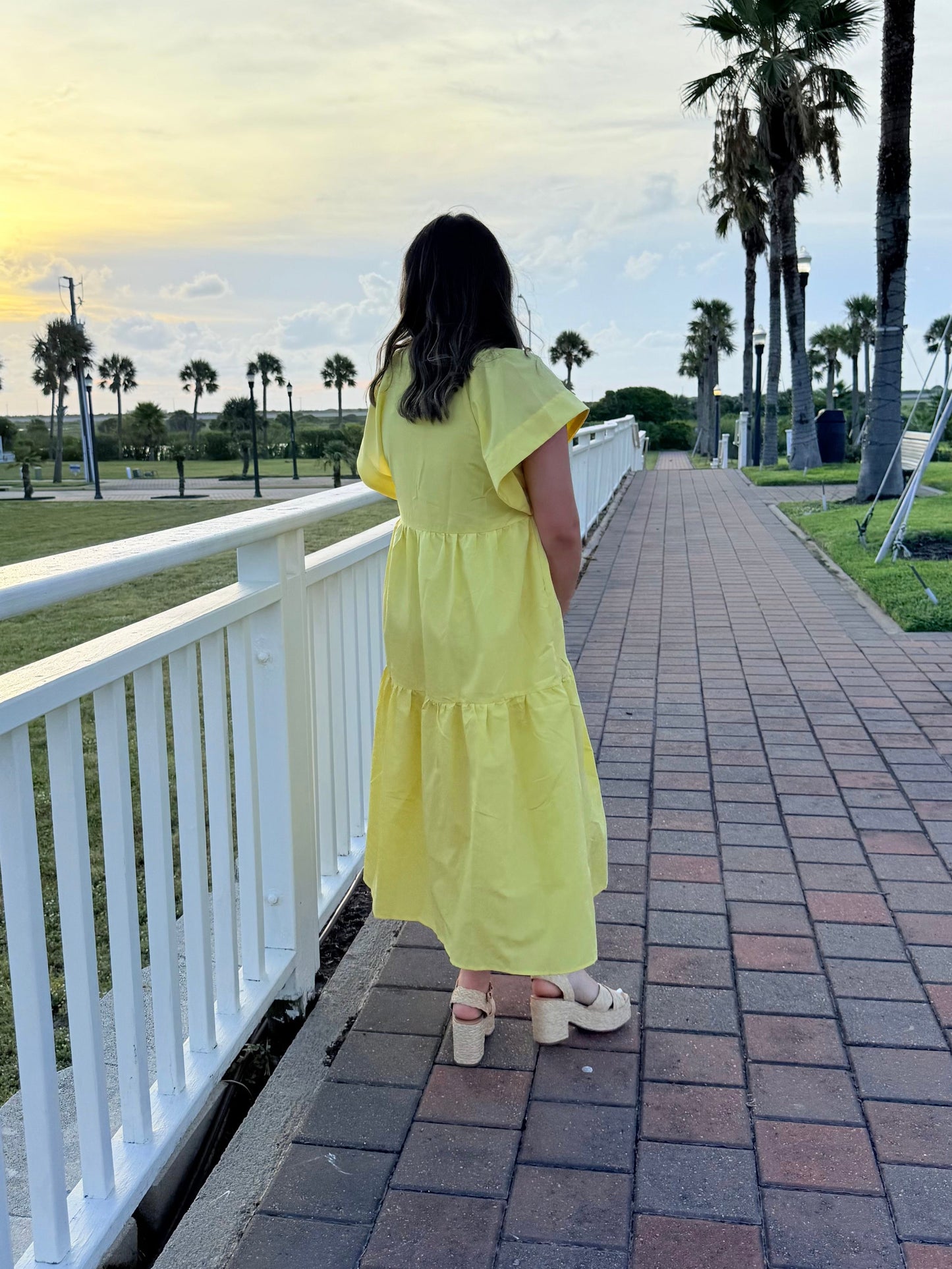 Lemon Drop Maxi Dress