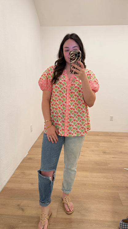 Pink Poppy Top