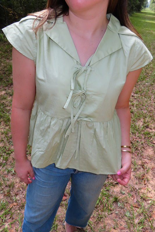 Willow Peplum Top