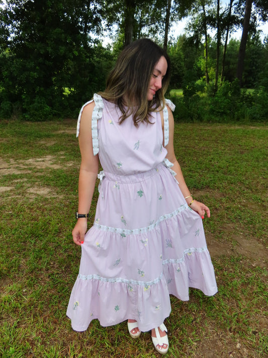 Lavender Fields Maxi Dress