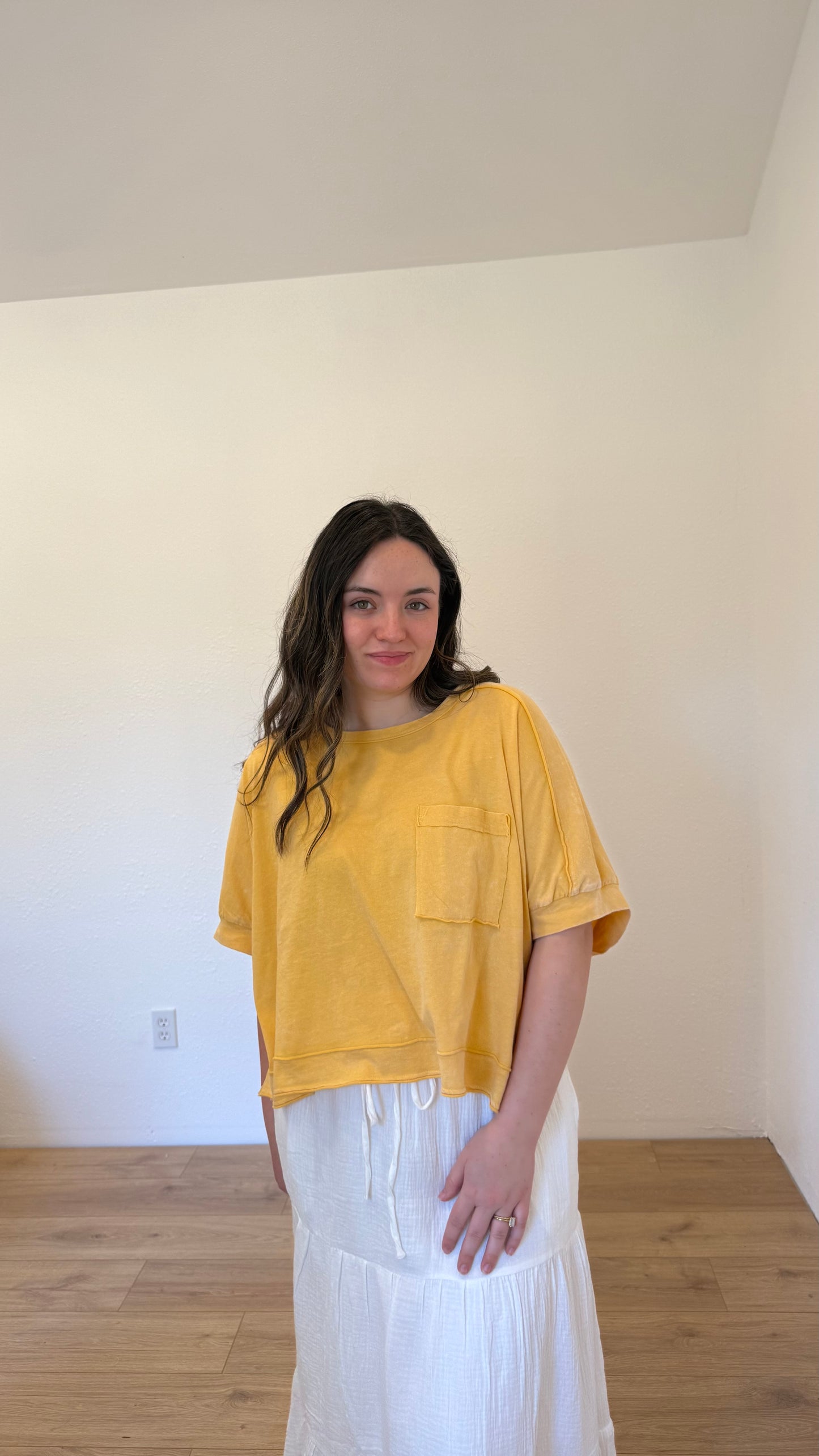 Sunny Side Boxy Tee