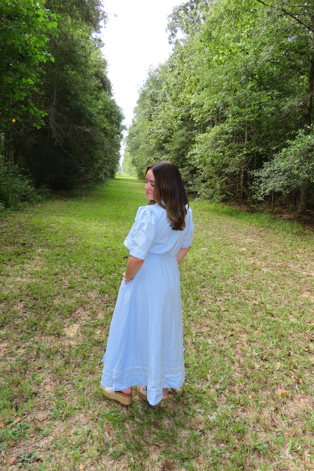 Blue Skies Maxi Dress